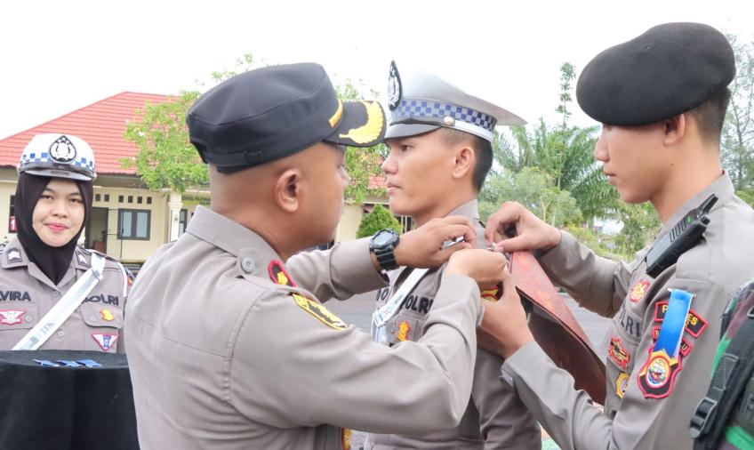 Polres Kaur Apel Gelar Pasukan Ops Keselamatan Nala 2023