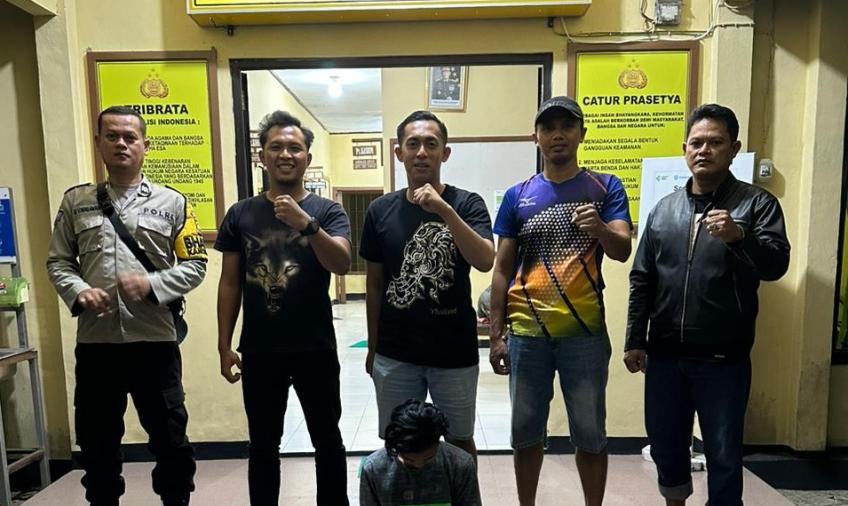 Kapolsek Penarik Raya Pimpin Penangkapan Pelaku Pencurian HP
