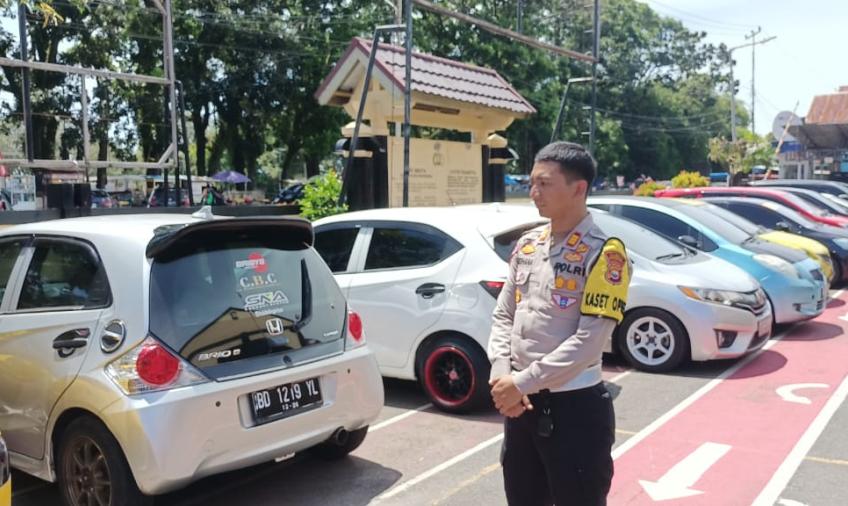 Sepeda Motor Diamankan Polresta Bengkulu dalam Operasi Keselamatan Nala 2023