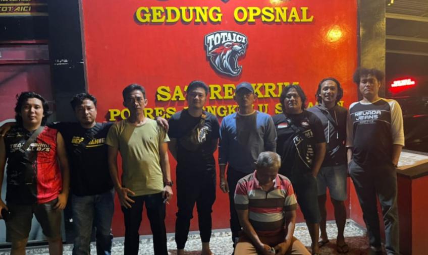 Gercep, Polisi Amankan Penusuk Wartawan di Bengkulu Selatan