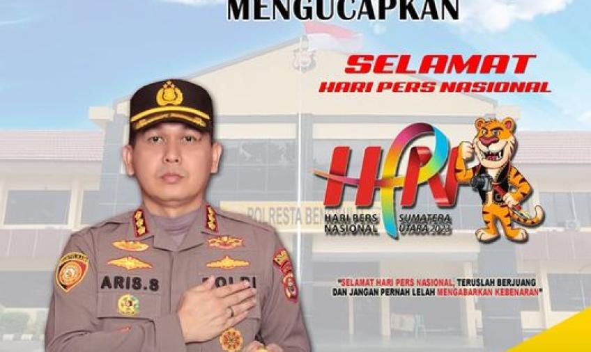 Kapolresta Bengkulu: Selamat Hari Pers Nasional, Pers Sahabat Polri