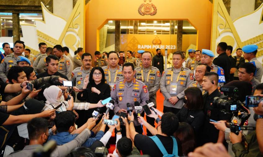 Tutup Rapim, Kapolri Pastikan Kawal Seluruh Kebijakan Pemerintah