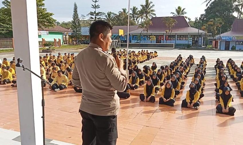 Polsek Curup Lakukan Pembinaan dan Penyuluhan di Sekolah