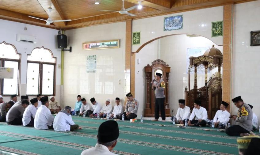 Jumat Curhat Polresta Bengkulu Digelar di Masjid Al Mukaromah