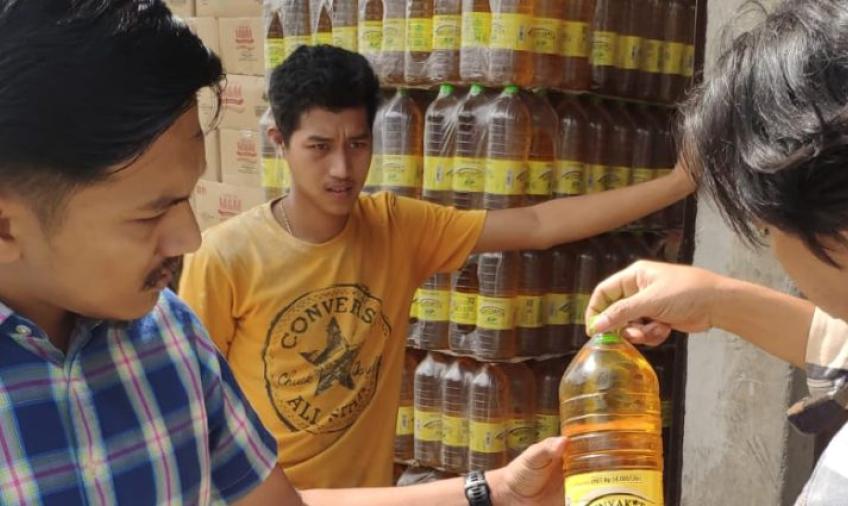 Satreskrim Polres Kepahiang Cek Ketersediaan Minyak Goreng