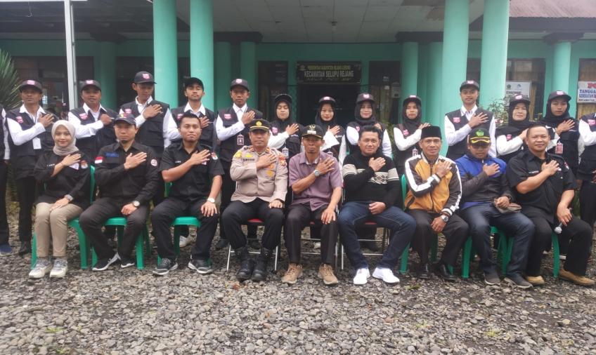 Polsek Curup Hadiri Apel Kesiapan Pantarlih Disetiap Kecamatan