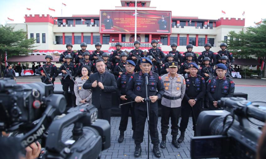 Polri Kirim Personel Terbaik Ikuti UAE SWAT Challenge di Dubai