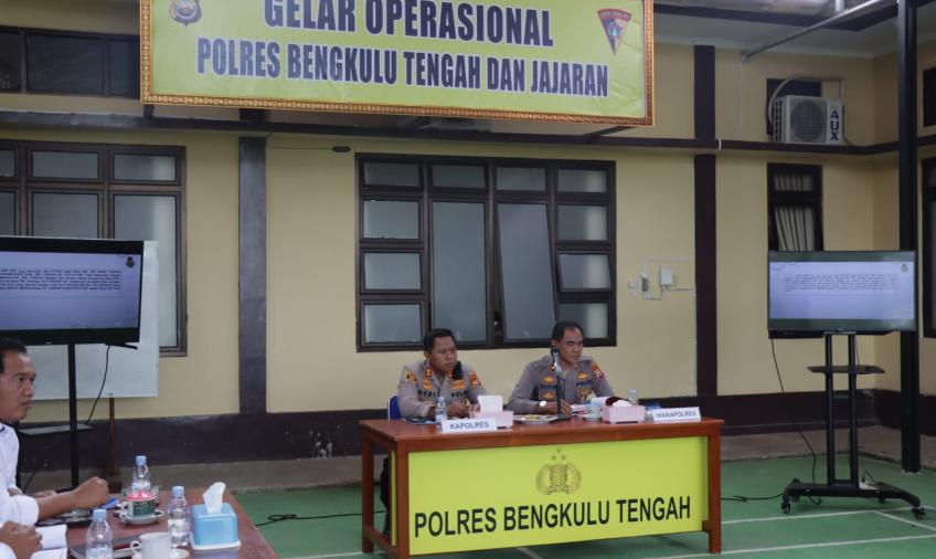 Pimpin Anev Bulanan, Kapolres Benteng: Berikan Masyarakat Pelayanan Terbaik, Cepat, Tepat dan Tuntas