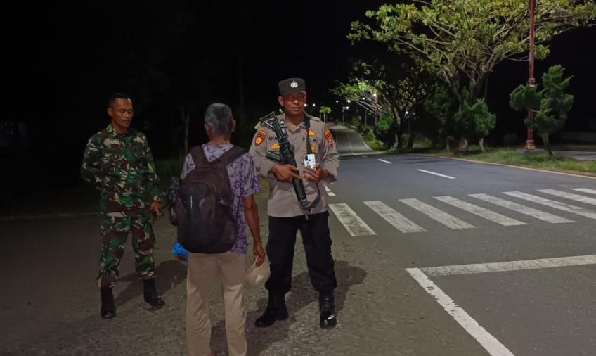 Patroli Gabungan TNI-Polri di Seluma Antisipasi 3C dan Premanisme
