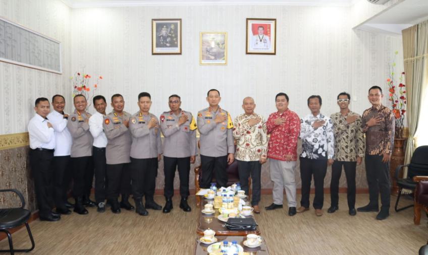 Pererat Sinergitas, Ikatan Advokat Indonesia Audensi dengan Kapolda Bengkulu