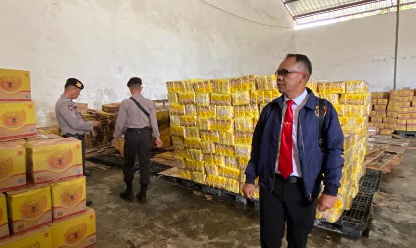 Satgas Pangan Polresta Bengkulu Sidak Stok MinyaKita 