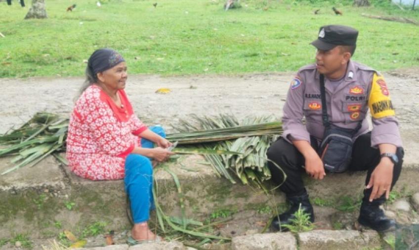 Bhabinkamtibmas Berbagi Cerita