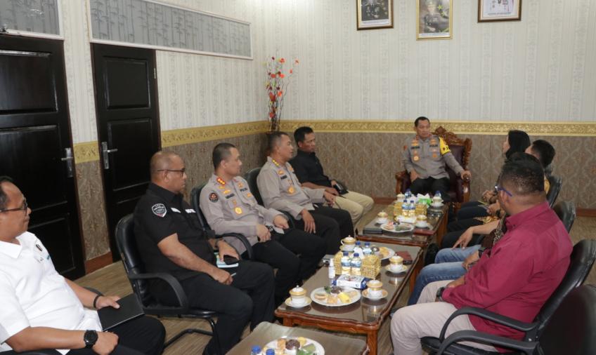 Kapolda Bengkulu Terima Audiensi Pemerhati Jurnalis Siber