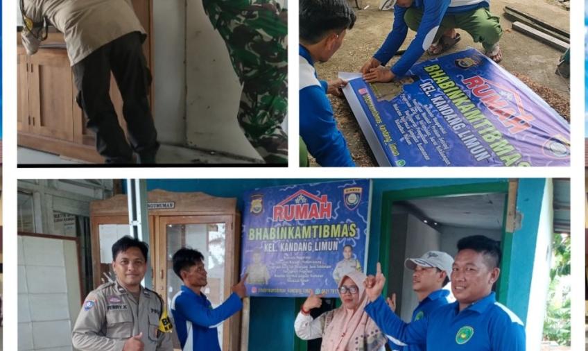 Didukung Warga Kandang Limun, Dibangun Rumah Bhabinkamtibmas untuk "Problem Solving" dan "Restoratif Justice"