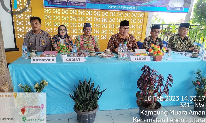 Kapolsek Lebong Utara Hadiri Musrenbangcam Kecamatan Lebong Utara
