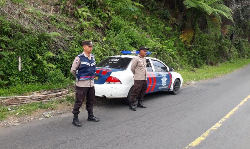Patroli Rutin Polsek Sindang Kelingi Polres RL Cegah 3C