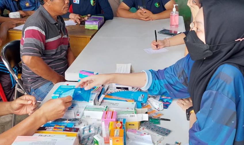 Jumat Sehat, Biddokes Polda Bengkulu Gelar Bhakti Kesehatan