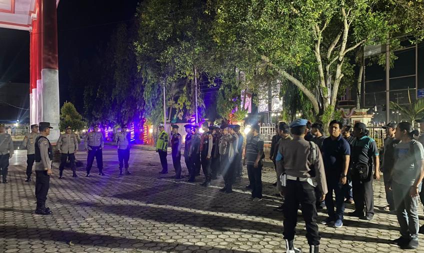 Harkamtibmas, Polres Bengkulu Selatan Gelar KRYD Libatkan Puluhan Personel