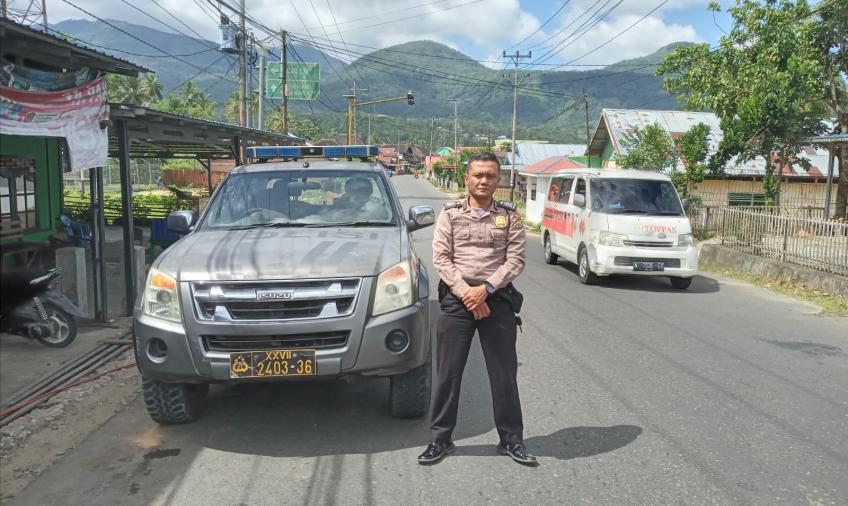 Cegah Kejahatan, Sat Samapta Polres Lebong Laksanakan Patroli