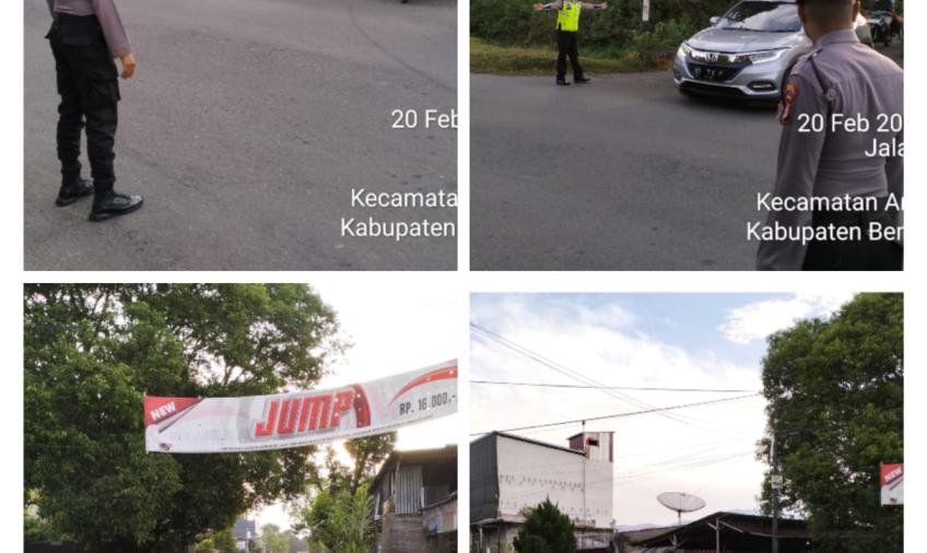 Strong Point Pagi Hari, Polres Lebong Kerahkan 137 Personel ke Sekolah-Sekolah dan Kawasan Rawan 