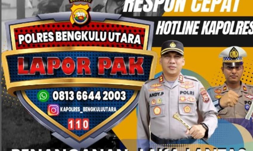 Inovasi Polres Bengkulu Utara,  Respon Cepat Kejadian Laka Lantas 