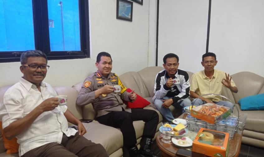 Ngopi Mas di BE Media Group, Program Kapolresta Bengkulu Disambut Antusias
