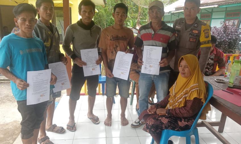 Bhabinkamtibmas Polsek Lebong Selatan Mediasi Kasus Pencurian di Desa Tik Jeniak