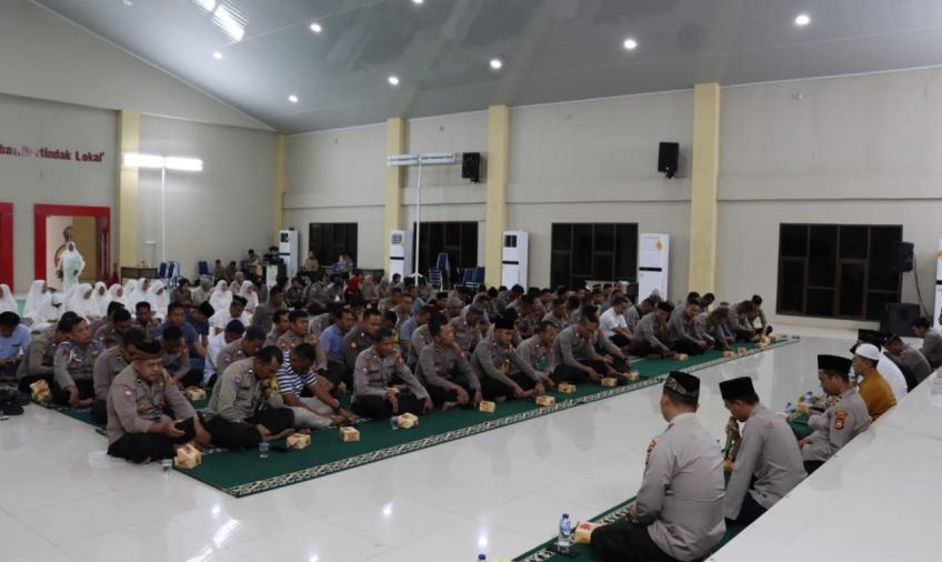 Polresta Bengkulu Peringati Isra Miraj Nabi Muhammad SAW