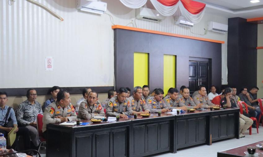 Bidkum Polda Bengkulu Sosialisasi Hukum di Polres Bengkulu Selatan.
