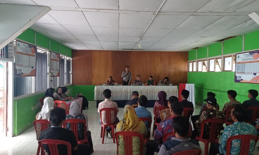 Kapolsek Lebong Utara Hadiri Rapat Konsolidasi Permasalahan Dana Desa
