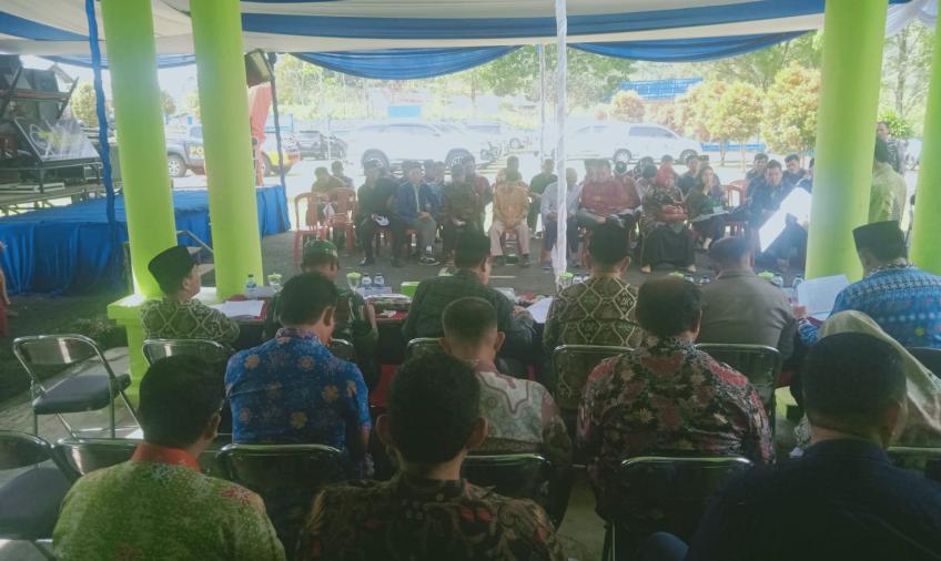Polsek Rimbo Pengadang Hadiri Musrenbang Tingkat Kecamatan