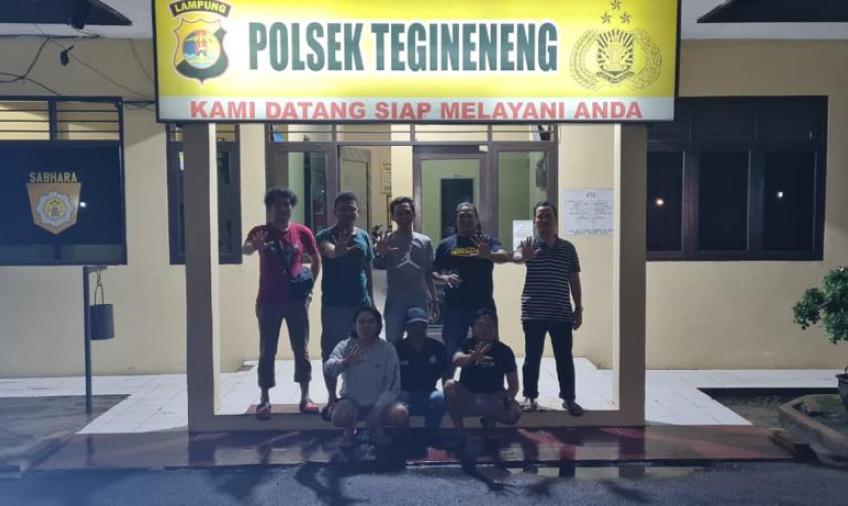 Pelaku ditangkap