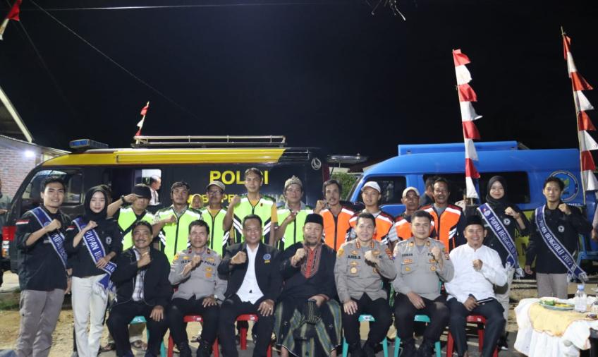 Kapolresta dan Kepala BNNK Silaturahmi ke Pos Satkamling, Canangkan Kampung Pokdar Kamtibmas dan Bersinar