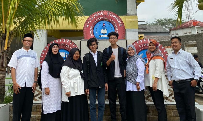 Sambut PMB 2023, Mahasiswa UNUSIA Menggelar Sosialisasi di SMK Tunas Sinar Mandiri