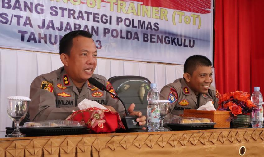 Ditbinmas Adakan ToT Pengembang Strategi Polmas di Polres Lebong