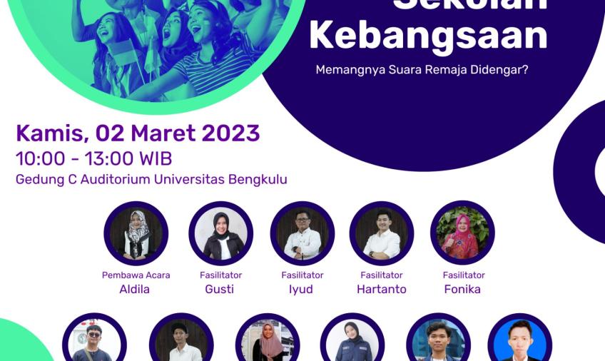 Mafindo Bengkulu Gelar Program Tular Nalar Sekolah Kebangsaan dan Akademi Digital Lansia