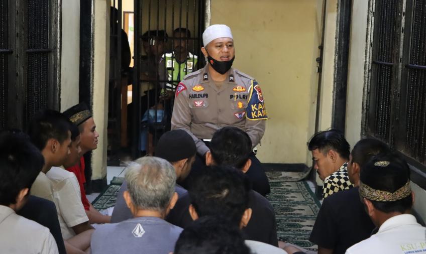 Program Tausiah dan Binluh Kepada Warga Binaan Polres Mukomuko Diapresiasi 