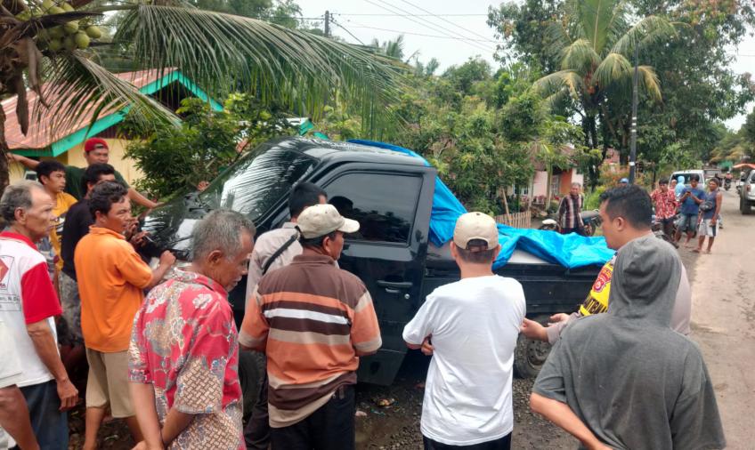 Lakalantas di Seluma, Pick Up Vs Honda Beat