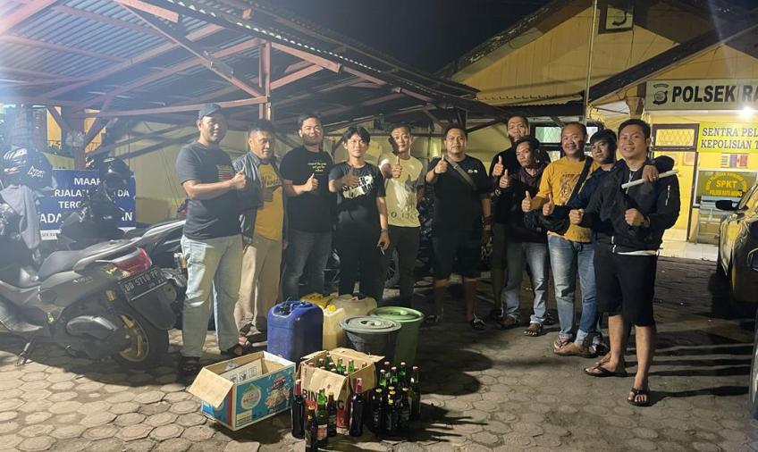 Razia Pekat, Tiga Warem Tak Luput Dari Pemeriksaan Polisi