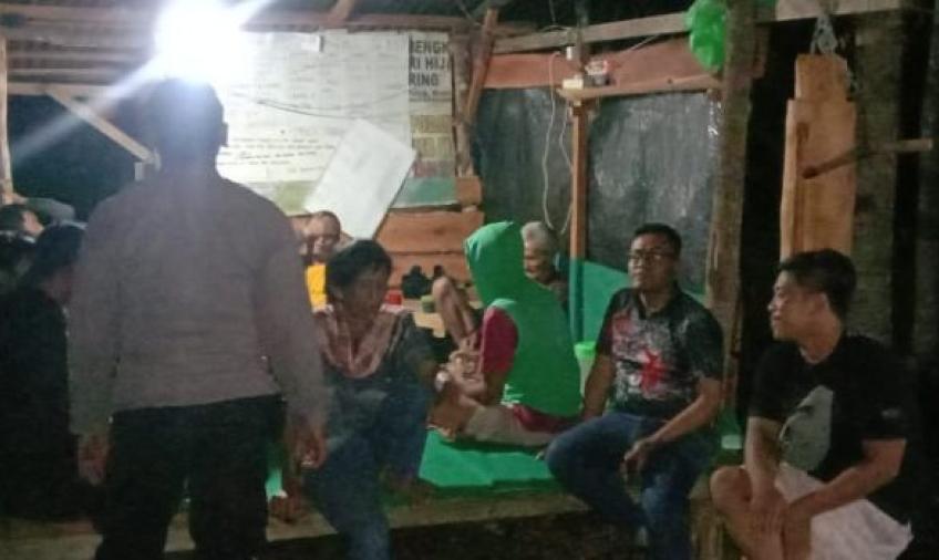 Polsek Pitri Hijau Melaksanakan Giat Patroli Sambang Pos Kamling