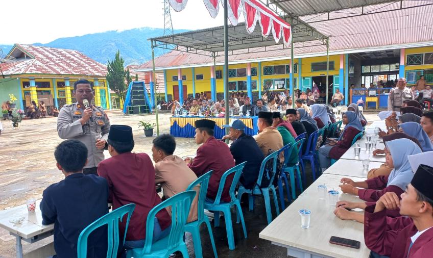 Jauhkan Pelajar dari Kekerasan, Polres Lebong Gelar FGD di SMKN 03 Lebong