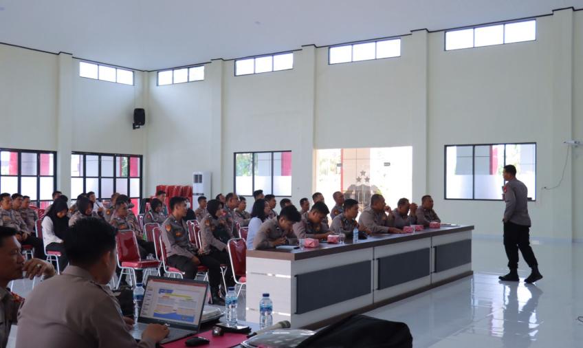 Bid Keu Polda Supervisi Fungsi Keuangan di Polres Bengkulu Selatan