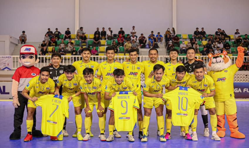 Cosmo JNE FC Sapu Bersih Kemenangan di Pekan Keenam Liga Futsal Profesional 2023  