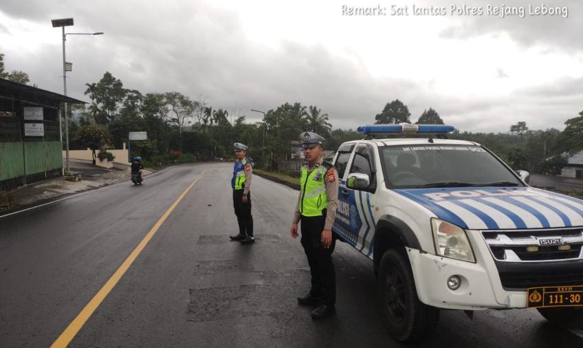 Tingkatkan Pengamanan, Polres Rejang Lebong Patroli Daerah Rawan Pelanggaran