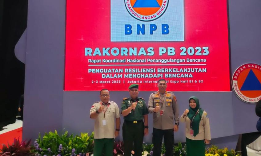 Kapolres Bengkulu Utara Ikuti Rakornas Penanggulangan Bencana di Jakarta