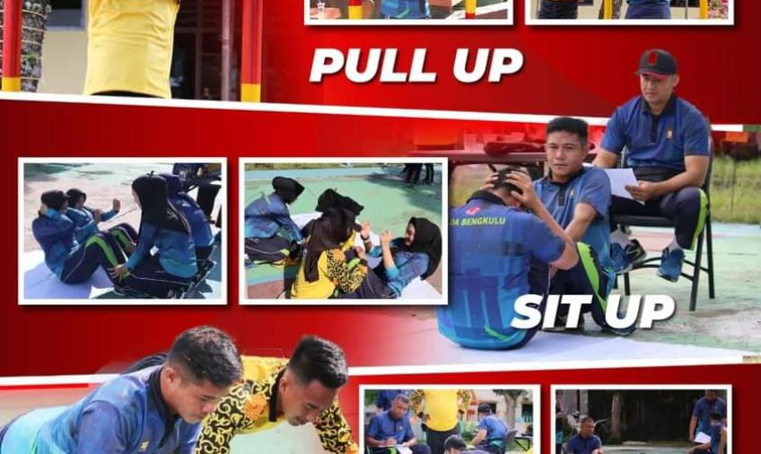 Polres Rejang Lebong Laksanakan Tes Kesamaptaan