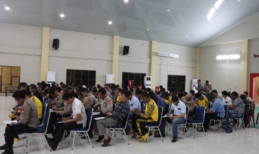 Personel Polresta Bengkulu, Ikuti Kegiatan Mapping Psikologi Berkala dan Konseling