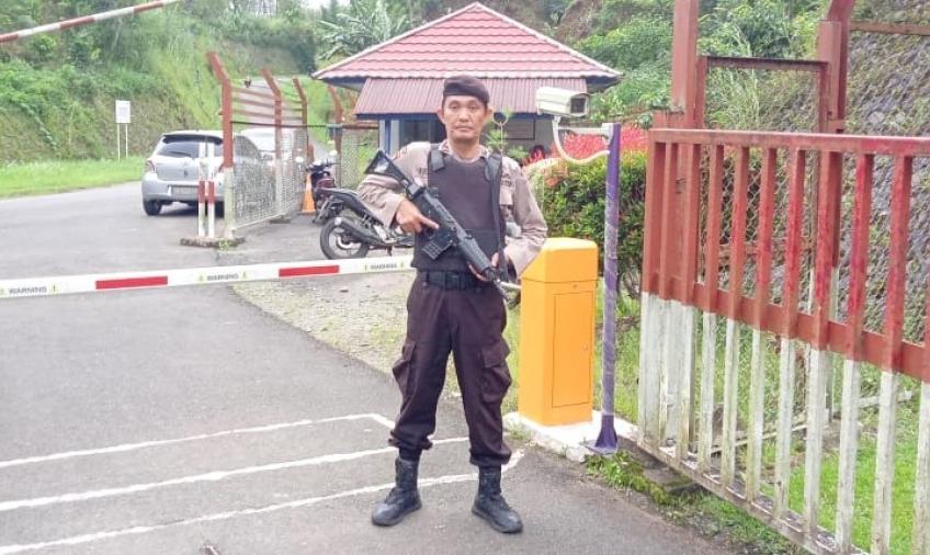 Sat Samapta Polres Kepahiang Gelar Pengamanan Objek Vital