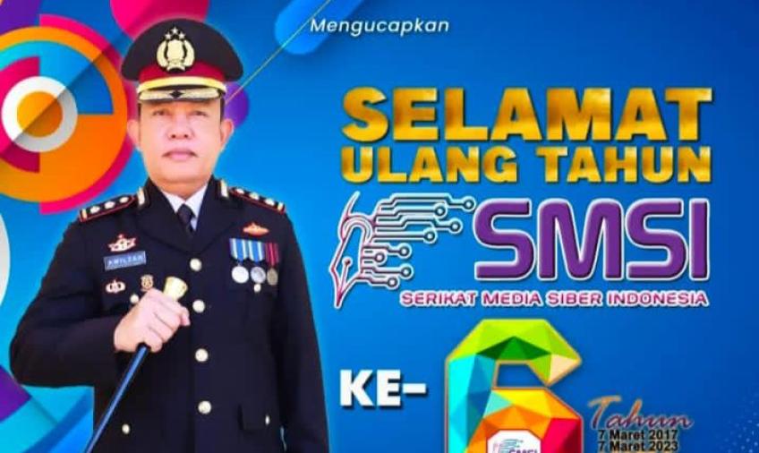 Banner ucapan Kapolres Lebong