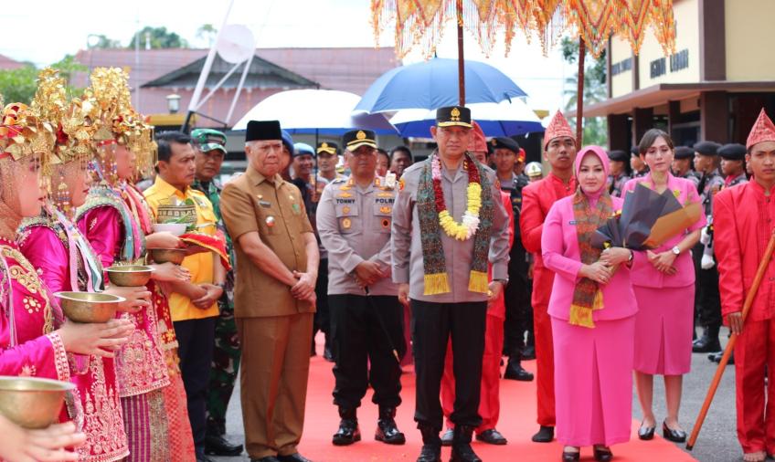 Kapolda Bengkulu Kunjungan Kerja ke Polres Rejang Lebong